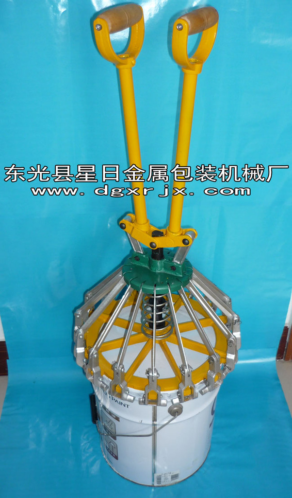 Supply metal drums,Sealing clamp,Paint bucket Sealing machine Chemical equipment