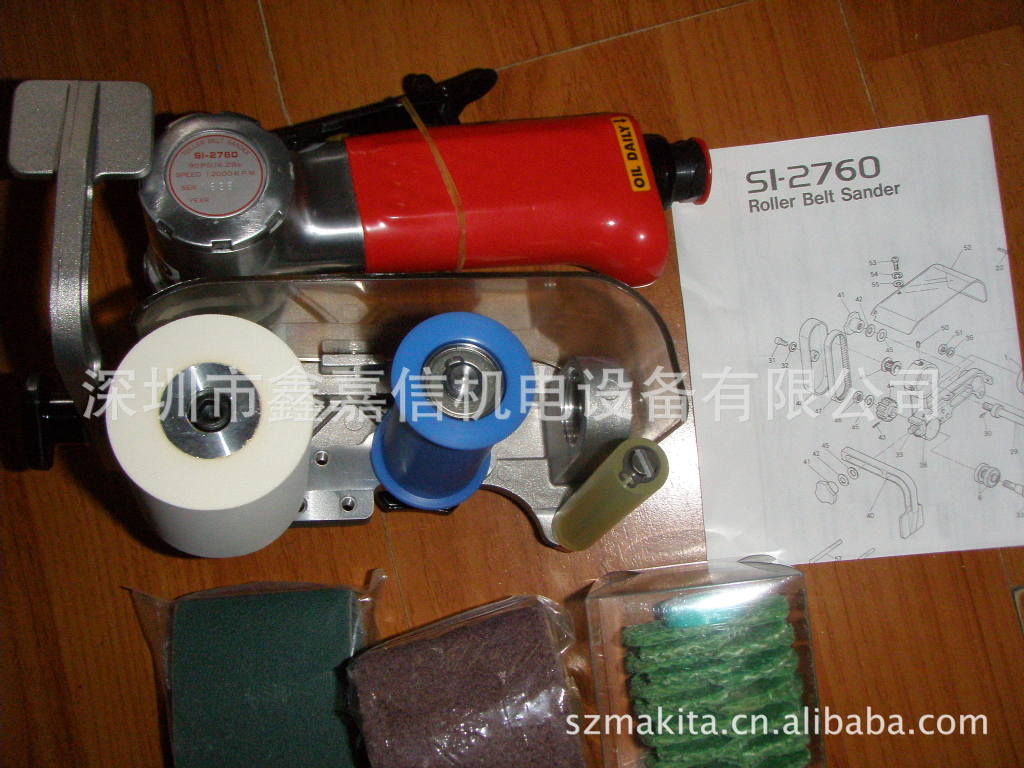 SI-2760 现货批发日本 SHINANO信浓 气动砂带机 SI-2760