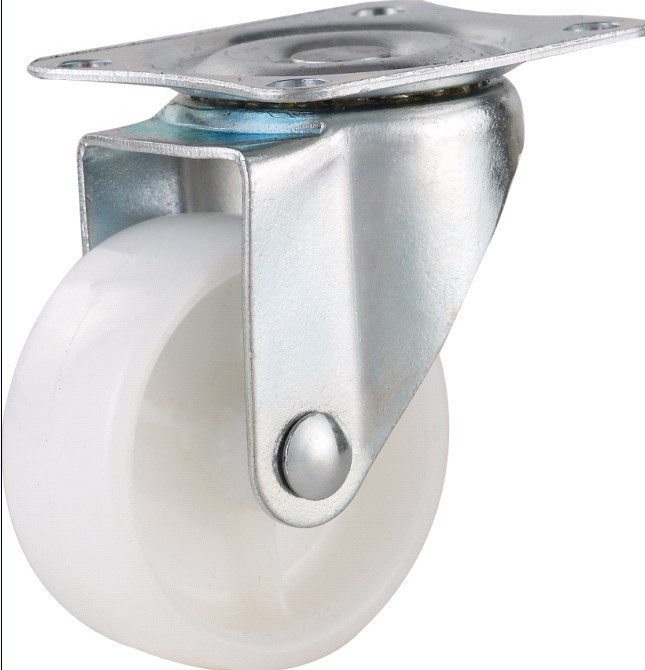 脚轮 万向轮 白PP轻型轮 1寸2寸3寸轮子 中山脚轮厂家供应