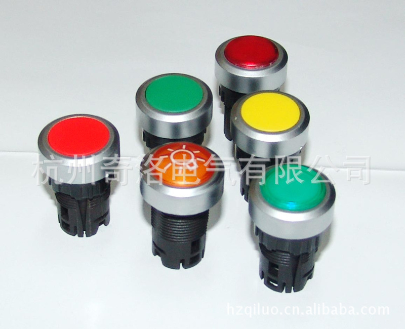 TAYEE上海天逸圆形带灯按钮LA42(S)PD-11/DC24V R