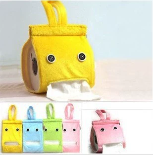 В наличии Симпатичные Ленивые Мультфильм Ткань Ткани Курение Ткани Трубки Ткани Коробка 6 Цвет