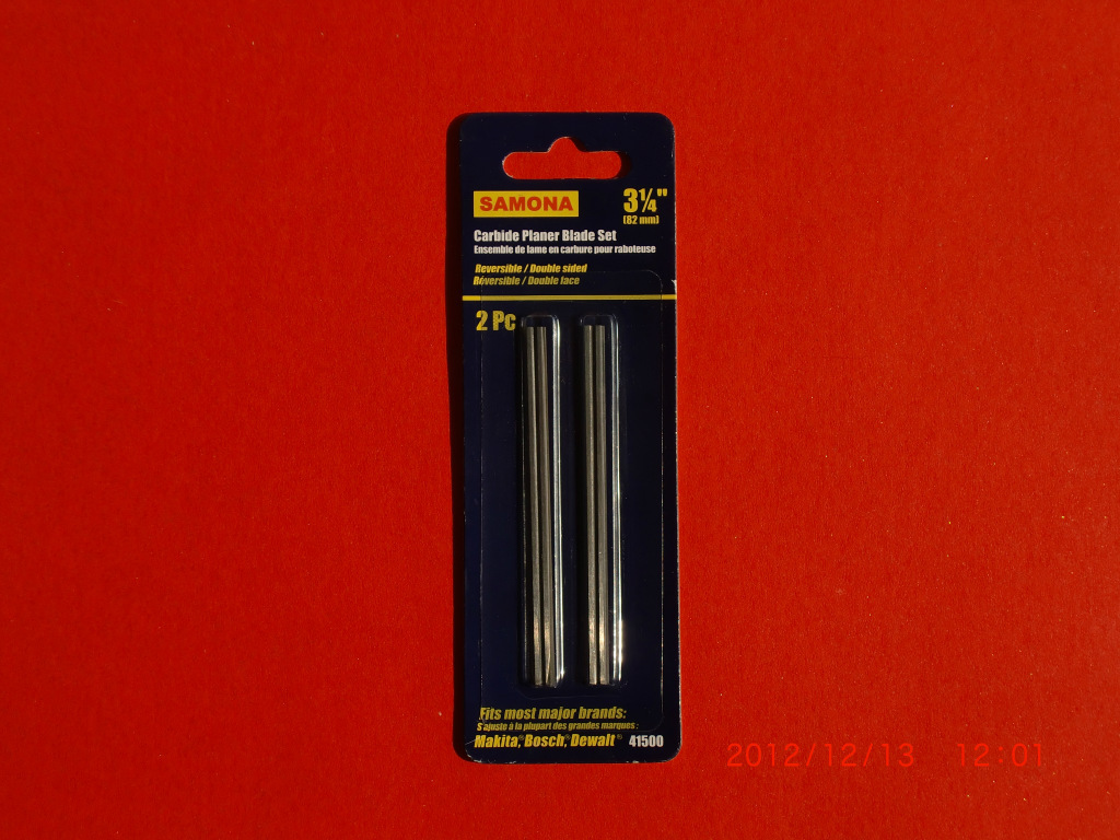 商家销售电刨刀片，硬质合金木工刨刀片（82*5.5*1.1）