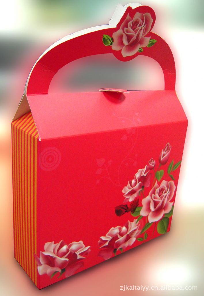 厂商包装红色手腕纸袋|鲜艳精美包装纸袋|订做手提袋|纸类印刷