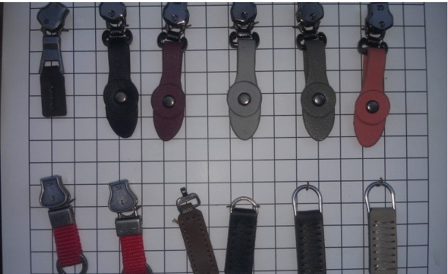 厂家生产【皮拉链头】油边皮拉片 量大更优惠