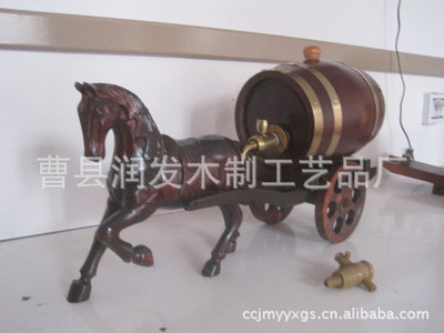 供应马拉车 马拉车橡木桶 马拉车酒桶 马拉车工艺品|ms