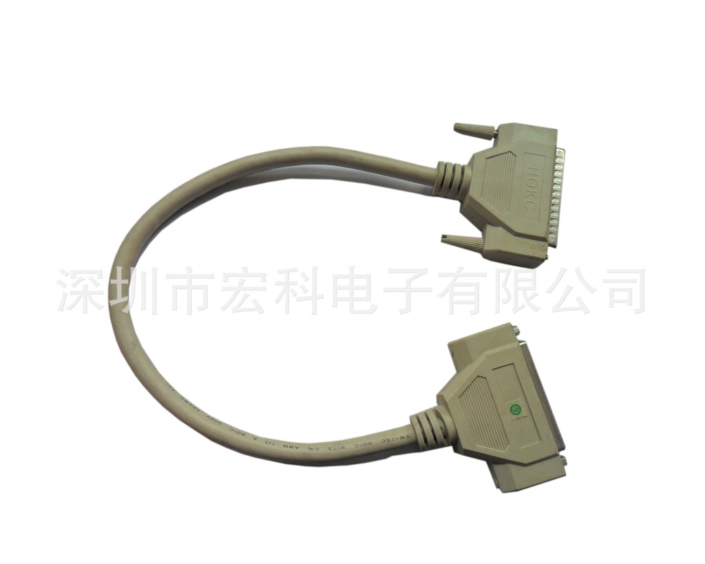 厂家销售DB头线D-SUB线DB37P线信号线数据线通讯线通信线多用途