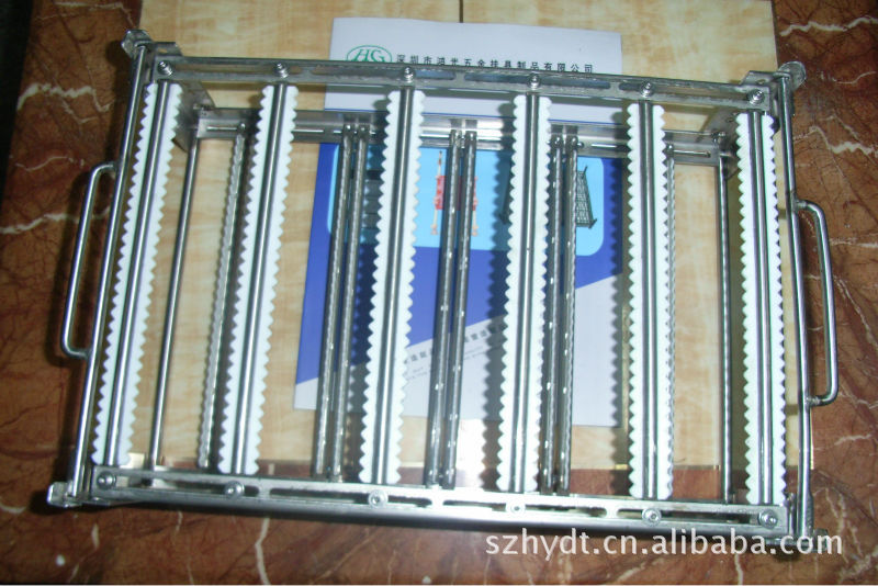 圆棒开槽洗净架