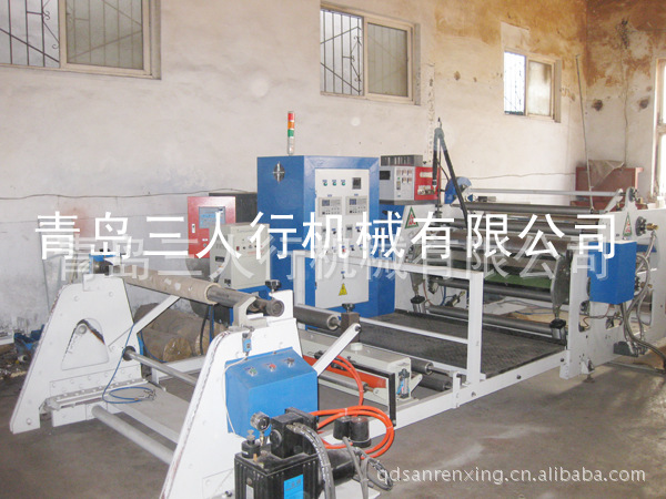 【三人行机械】透气涂布机厂家      实验室热熔胶涂布机不干胶