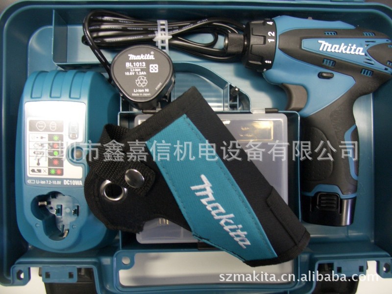 批发日本makita牧田DF030DWE充电式起子电钻