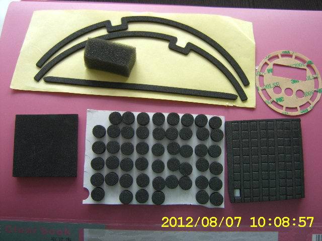 背胶黑色EVA垫 EVA泡棉脚垫 EVA防滑垫 eva垫片 防火eva 胶垫