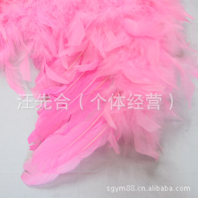 厂家直销 羽毛天使翅膀 舞台演出配饰 化妆服饰道具详情图5