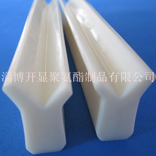 淄博开显供应聚氨酯乳白色两边不等长耐磨Y型条