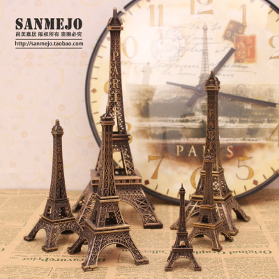 zakka Model Paris Eiffel decorate Decoration European style a decoration marry gift Wedding Decoration iron tower