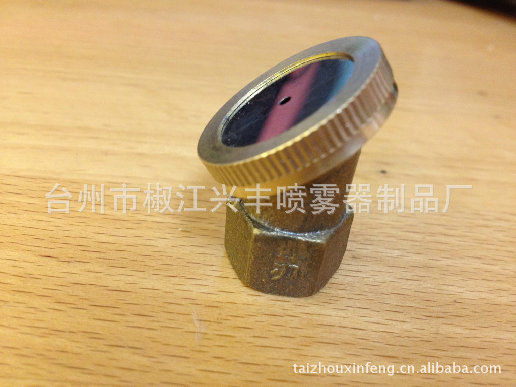 ptt-11 喷雾器配件铜喷头 动力喷雾器铜喷头 45度中号铜喷头