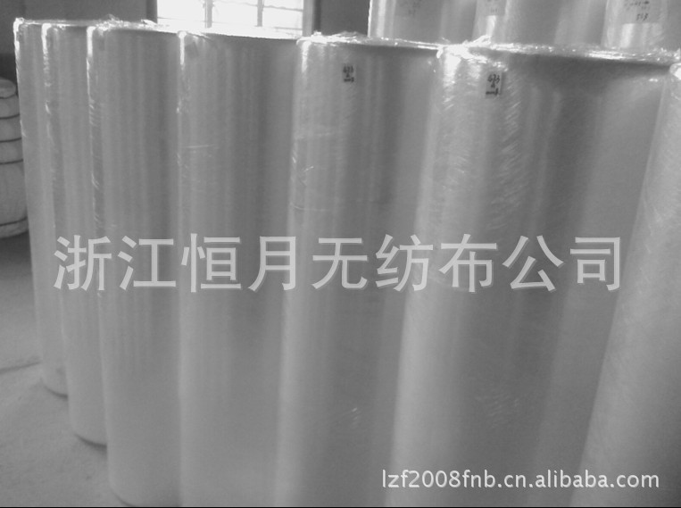 2025年白色33克ES纤维宽幅160cm热轧无纺布医用防护服材料家具衬