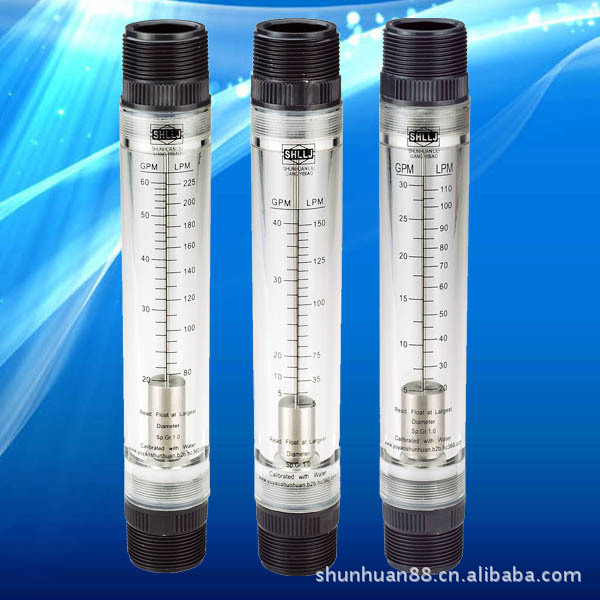 管道式有机玻璃管道安装纯水专用测水浮子流量计