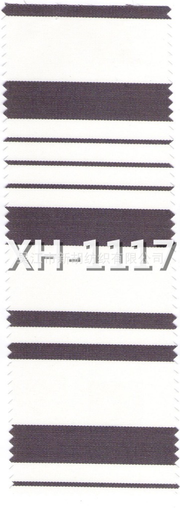 供应1117 灰白细条 户外亚克力面料 亚克力布