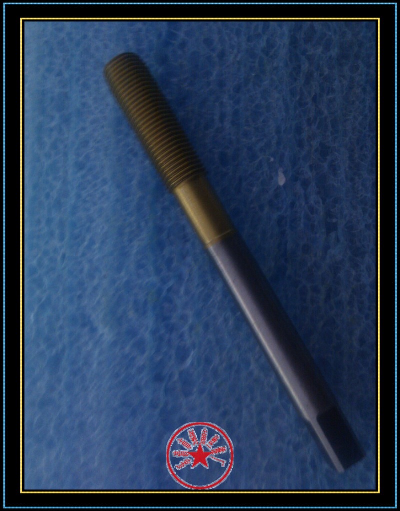 供应全磨制性价比高镀钛挤压机用丝锥丝攻M8*1乐清剑南挤压丝锥