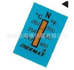 试纸变色温度试纸电器变色测温纸电力温度测试条