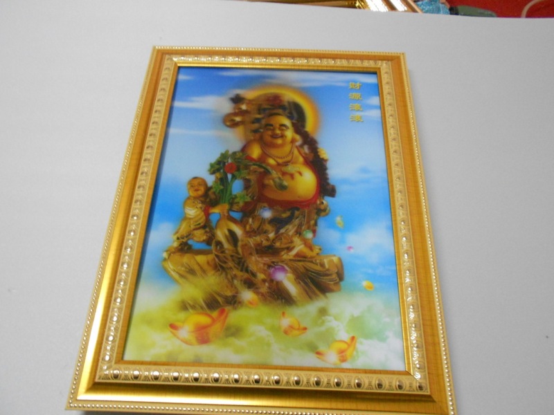 Factory direct wholesale 30*40 gold high-grade picture frame 3D stereograph picture frame picture frame foam solid wood picture frame Factory direct wholesale 30*40 gold high-grade picture frame 3D stereograph picture frame picture frame foam solid wood picture frame