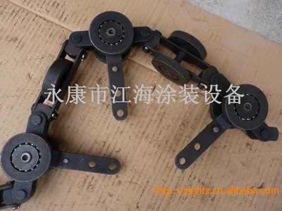 供应喷塑流水线悬挂输送链,节距250A型单导轮输送链悬挂链轨道|ms