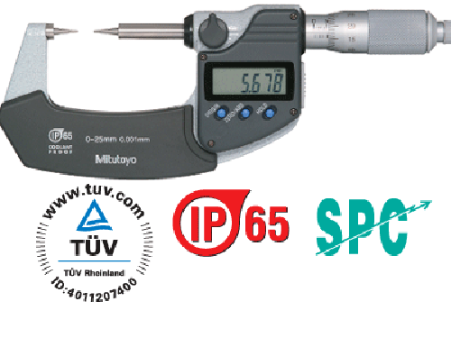 日本三丰 尖爪千分尺342-251 342-261 112-165 112-213高精度