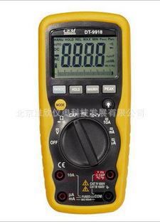 香港CEM一级代理DT9918 防水数字万用表DT-9918