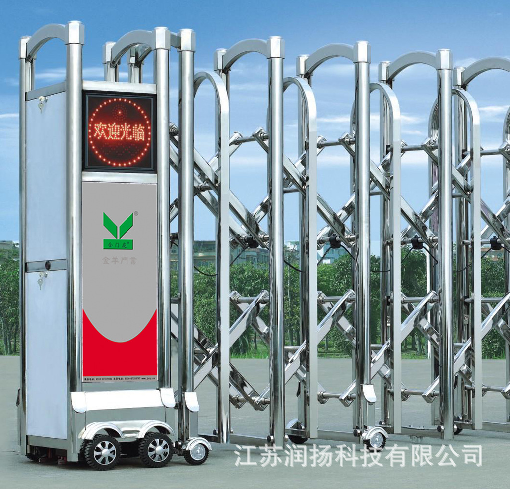 A15  不鏽鋼伸縮門-鑽石2號