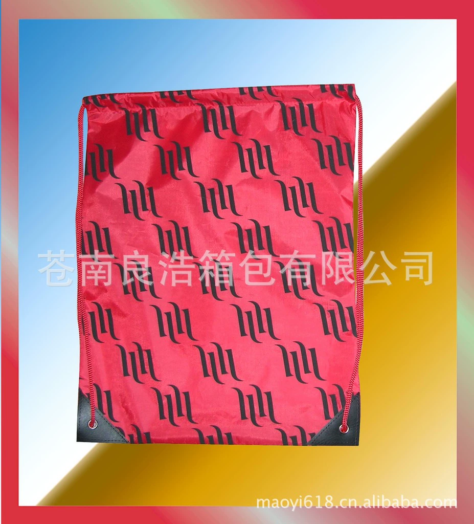 Bag, polyester, drawstring