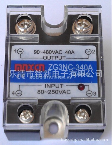 厂家直供铭新ZG3NC-380A JGX-1A4880柯达型固态继电器SSR-75AA