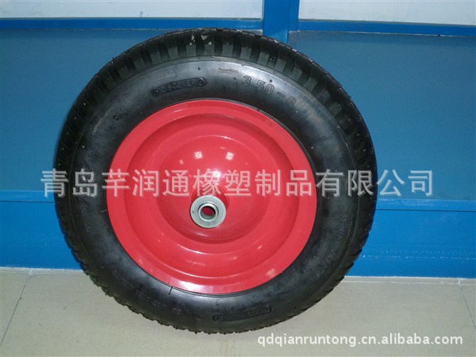 长期供应高品质3.50-8工具车、手推车轮胎