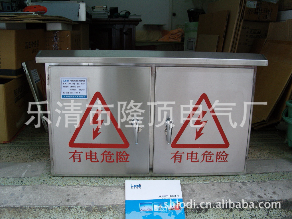 隆顶电气  挂壁式双回路直接接地箱   壁挂式保护接地箱