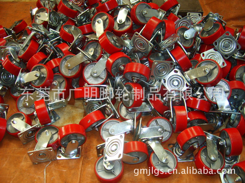 PU脚轮,万向轮，刹车脚轮，固定脚轮