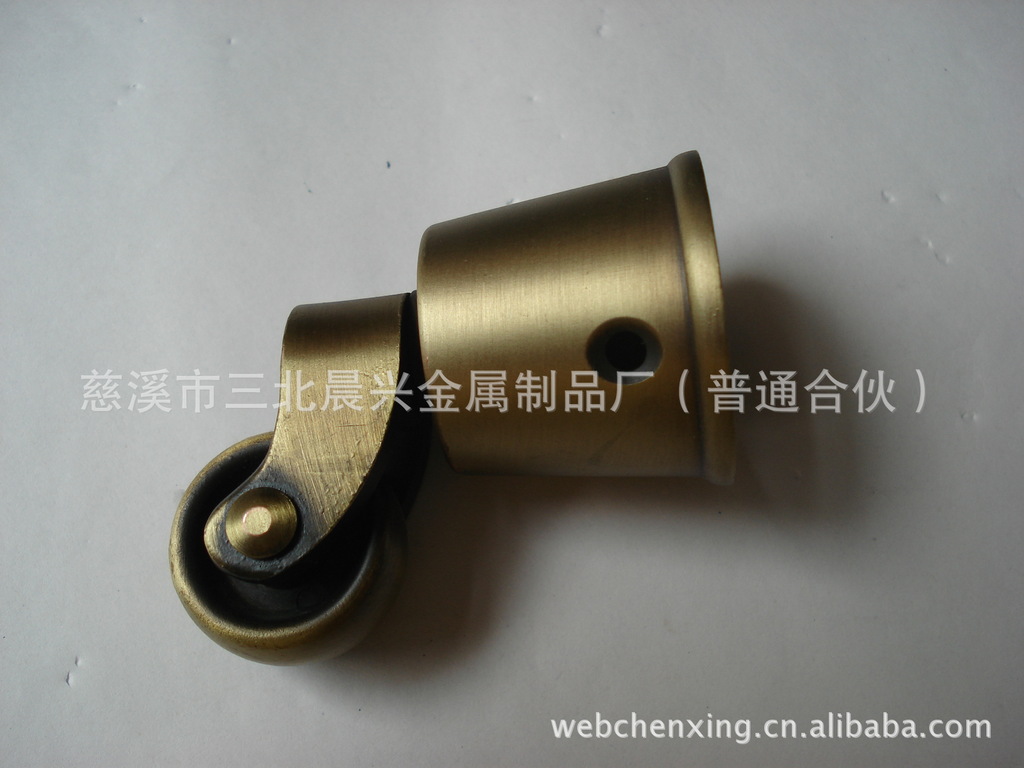 【厂家直销】供应锌合金滑轮 家具脚座 沙发椅脚座. 茶几脚座