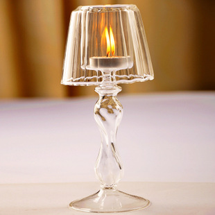 Directo de fábrica lámpara Mesa Europea diseño romántico candelabro cristal decoración del hogar Accesorios