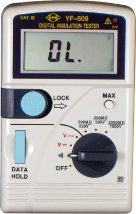 台湾泰玛斯 YF-509 数位高阻计 绝缘电阻测试仪