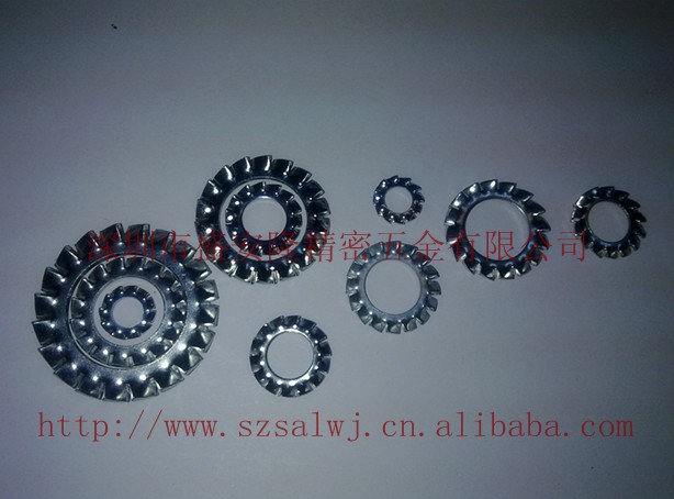 供应M18外锯齿锁紧垫圈 外锯齿介子