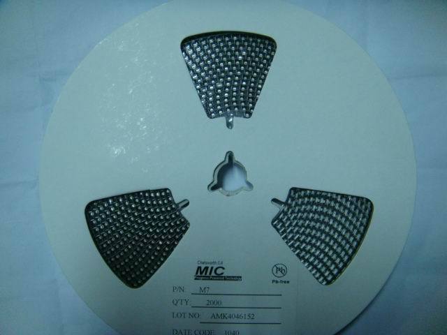 M7 1N4007 SMA DO-214AC 1A/1000V整流管IN4007 贴片整流二极管