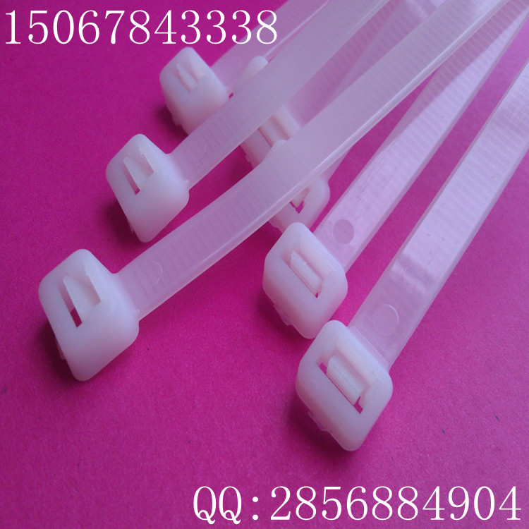 厂家白色3.6*200尼龙扎带 专业耐寒黑色尼龙扎带 彩色尼龙扎带