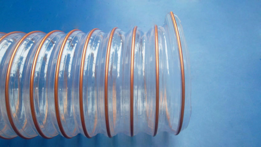 厂家供应抛丸机专用管 车间吸尘管 压缩机专用管 除尘管