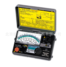 日本共立指针式绝缘测试仪3144A/3145A/3146A绝缘电阻计