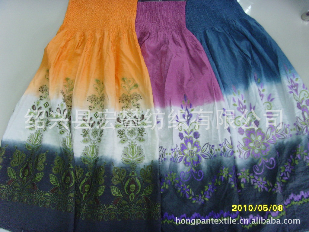 供应定位裙大提花面料/色织剪花裙边提花/锦棉弹力提花/提花裙料