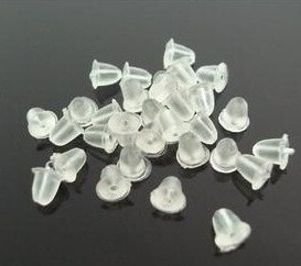 EA003 飾品批發 韓國飾品批發 耳環耳釘塑料耳塞 耳釘耳堵 80個