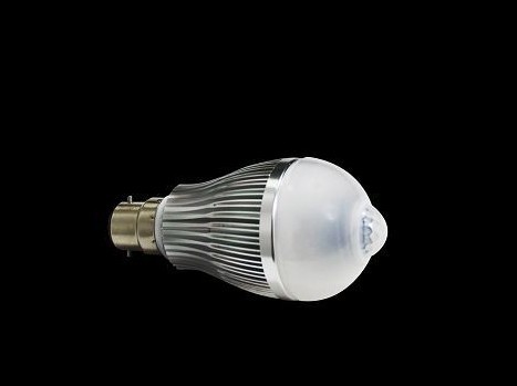 質保3年廣州生産 停車場感應燈 B22球泡 5WLED人體感應球泡