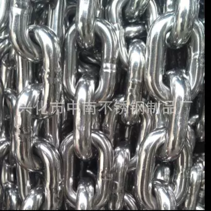 Нержавеющая сталь морской корабль якорная цепь, японская стандартная цепь из нержавеющей стали, корейская стандартная цепь из нержавеющей стали, производитель цепи