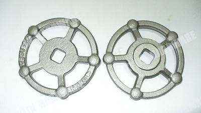 Valve Parts Five star handle Valve handle Valve switch Forging press Hot forging Blank Forging machining