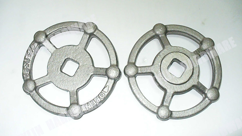 Valve Parts Five star handle Valve handle Valve switch Forging press Hot forging Blank Forging machining