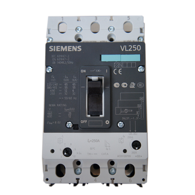 供应西门子器3VL3725系列塑壳断路器3VL3725-1DC36-0AA0