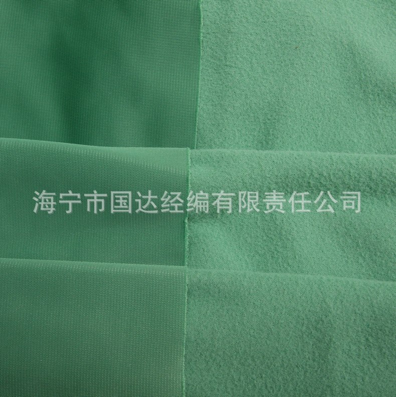 厂家现坯 金光绒 经编金光绒 拉毛布 经编天鹅绒