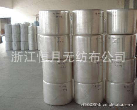 ES亚光热轧无纺布白色柔软环保材料家居服装工业用宽幅布料